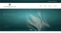Desktop Screenshot of dancingontheskin.com